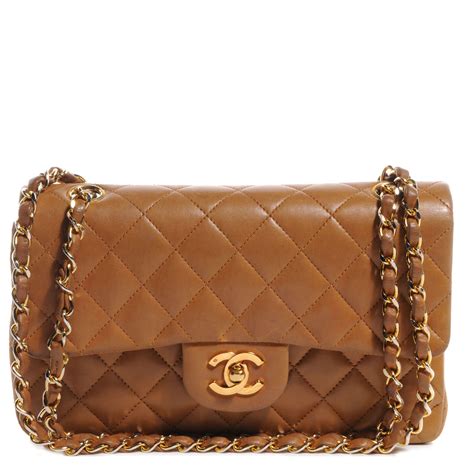 light brown chanel bag|chanel handbags brown color.